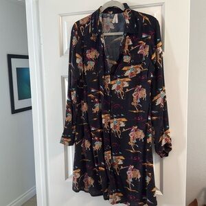 Roper Brand Western Print Dress